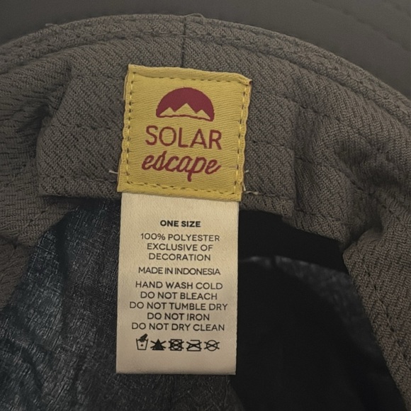 Solar Escape Blue Unisex UV Explorer Boonie Hat - Picture 7 of 7